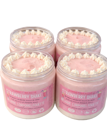 Beurre Corporel Fouetté STRAWBERRY SHAKE 200ML(OFFRE À DURÉE LIMITÉE )